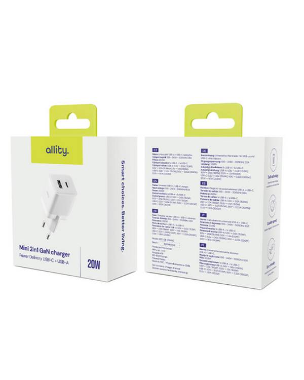 Allity ATC-01-20WAC Зарядное Устройство 20W