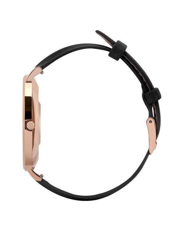 Garett Smartwatch Verona Gold And Black Leather Умные часы AMOLED / Bluetooth / IP67 / GPS / SMS