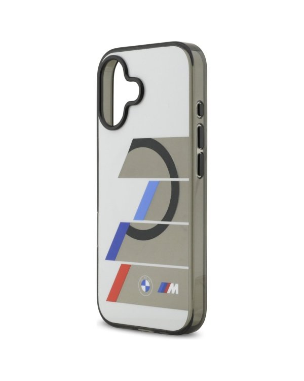 BMW M IML Metal Buttons Tricolor Lines MagSafe Case Защитный Чехол для Apple iPhone 17