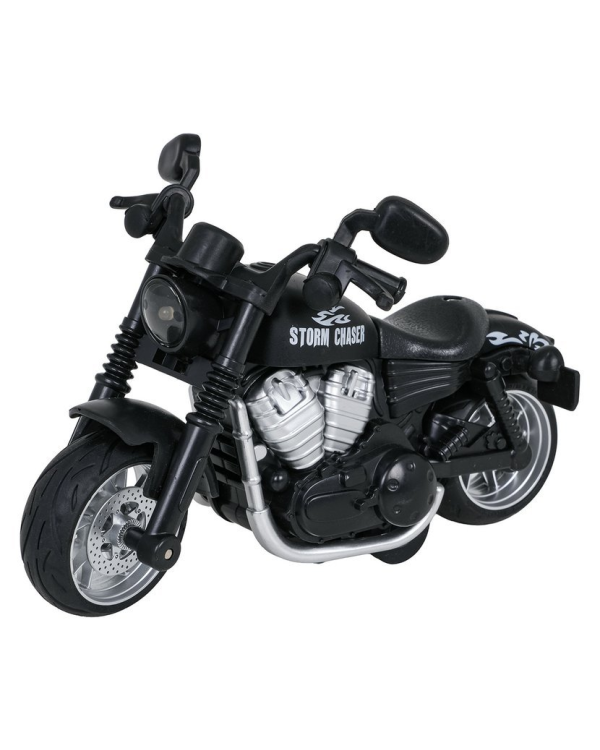 RoGer Metal Motorcycle Black Игрушечный мотоцикл