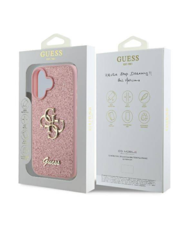Дополнительное изображение книги «Guess GUHCP16SHG4SGP Чехол для Apple iPhone 16»