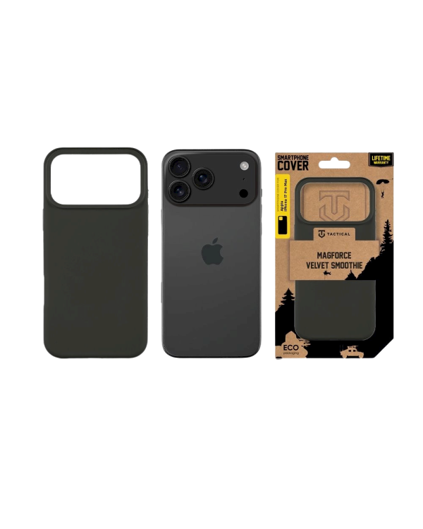Tactical MagForce Velvet Smoothie Cover Защитный чехол для Apple iPhone 17 Pro Max / Bazooka