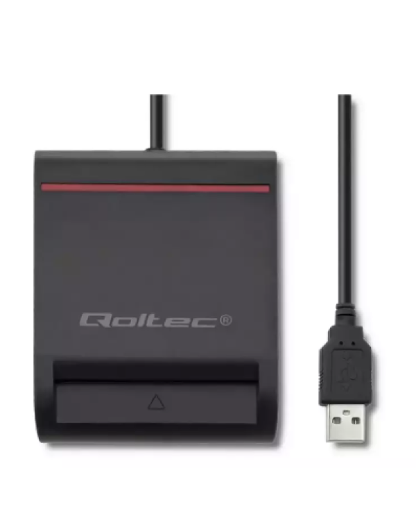 Qoltec Q-50642 Картридер ID карт USB 2.0
