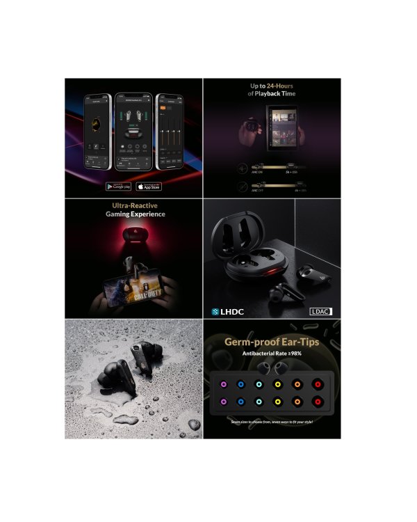 Edifier NeoBuds Pro TWS Беспроводные наушники ANC / Hi-Res / LHDC