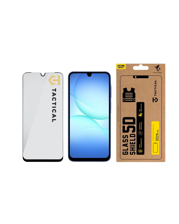 Tactical Glass Shield 5D Защитное стекло для Samsung Galaxy A17 4G/5G / чёрный