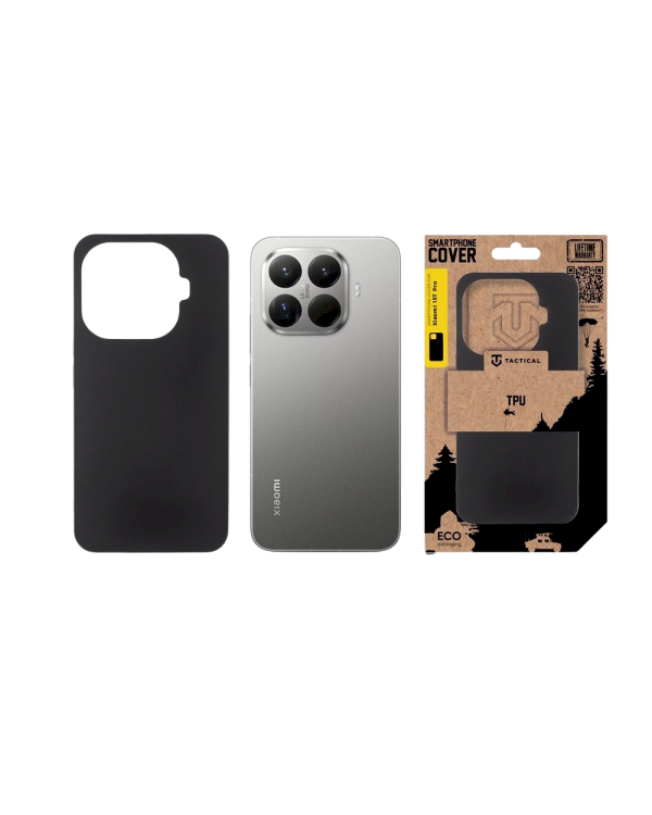 Tactical TPU Cover Защитный чехол для Xiaomi 15T Pro / чёрный