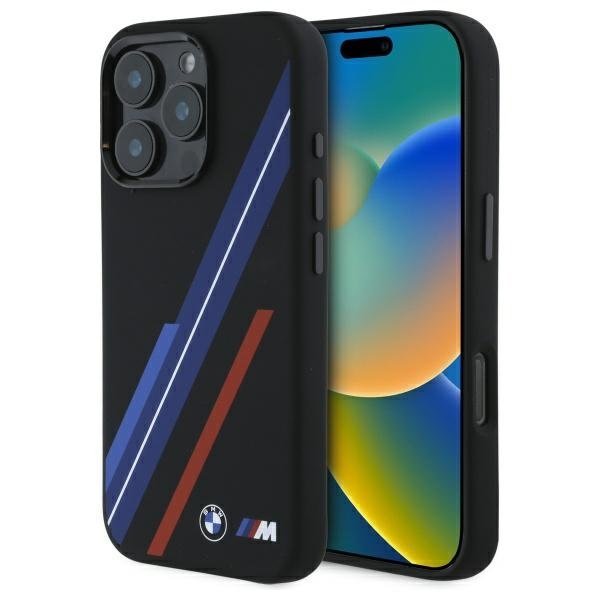 BMW BMHMP16X23SSPK Силиконовый Чехол для Apple iPhone 16 Pro Max