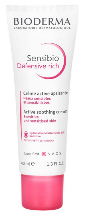 Bioderma Sensibio Defensive Rich Защитный питательный крем 40 ml