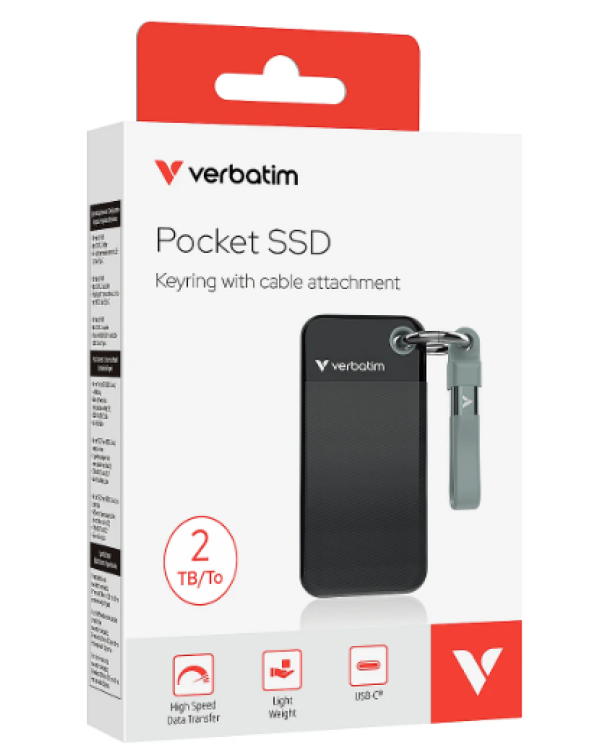 Verbatim 32194 Pocket Внешний SSD-Hакопитель 2TB