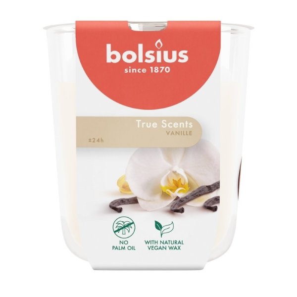Bolsius True Scents Ароматическая Свеча 80x73mm Vanilla