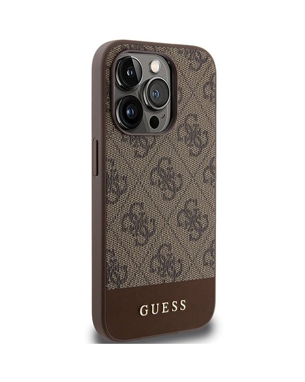 Guess GUHCP15LG4GLBR Чехол для Apple iPhone 15 Pro