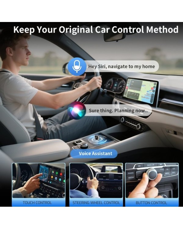 Swissten CarLink Адаптер Apple CarPlay / Android Auto