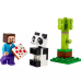 Lego Minecraft 30672 Steve and Baby Panda Конструктор