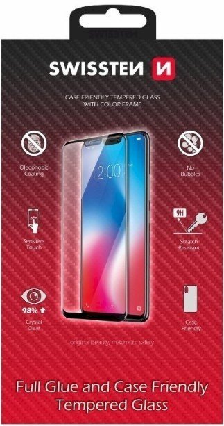 Swissten Full Face Color Frame Tempered Glass Защитное стекло для экрана Samsung Galaxy A37 5G