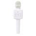 Hoco BK5 Bluetooth Микрофон Караоке с Колонкой / LED / 5W / Aux / USB / MicroSD / белый