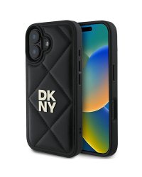 DKNY Quilted Stack Logo Защитный Чехол для Apple iPhone 16