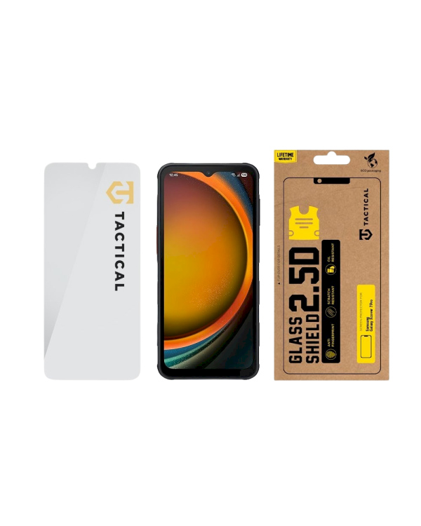 Tactical Glass Shield 2.5D Защитное стекло для Samsung Galaxy Xcover 7 Pro / прозрачный