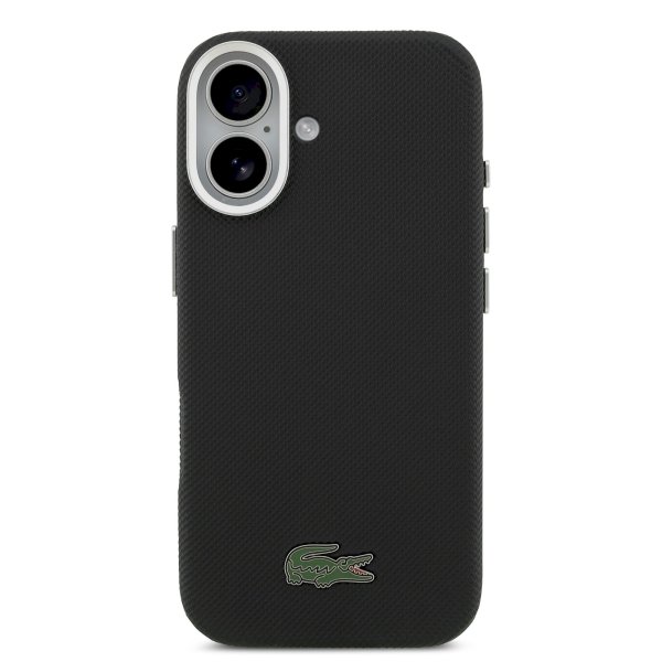 Lacoste PVC Iconic Petit Pique Metal Logo MagSafe Case Чехол для Apple iPhone 17