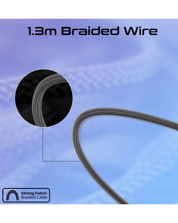 Promate MonoPod Ergonomic Mono MFI Certified In-Ear Проводные наушники Lightning / 1.3m