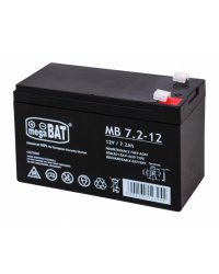 megaBAT MB 7.2-12 Аккумулятор 12V/7Ah / 151x95x65mm