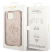 Guess PU Leather 4G Metal Logo Case Защитный Чехол для Apple iPhone 15 Plus