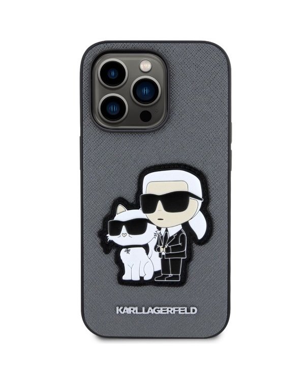 Karl Lagerfeld KLHCP14LSANKCPG Чехол для Apple iPhone 14 Pro