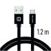 Swissten Textile Quick Charge Универсальный Micro USB Кабель данных 1.2m