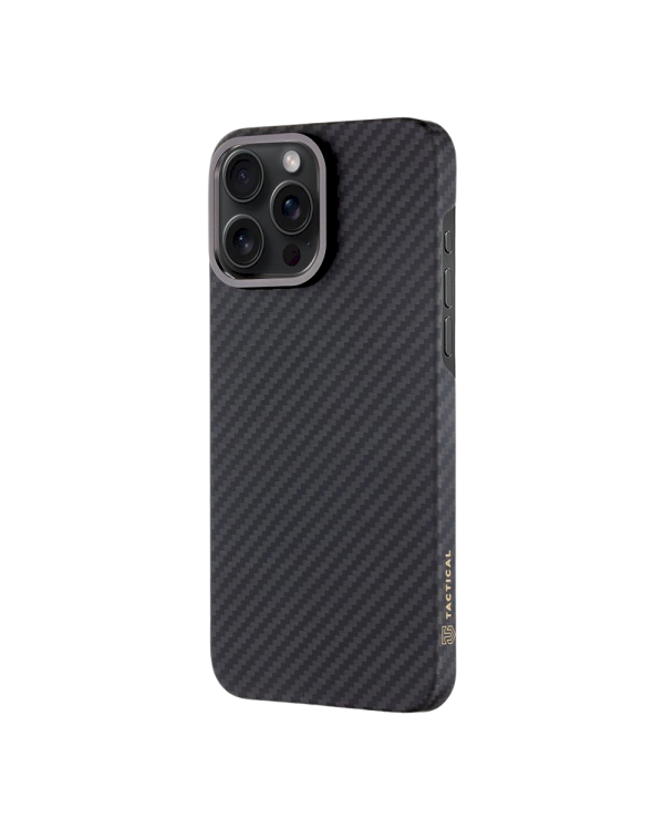 Tactical MagForce Aramid Cover Защитный чехол для Apple iPhone 15 Pro Max / чёрный