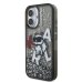 Karl Lagerfeld Liquid Glitter Scattered Choupette Case Чехол для Apple iPhone 16