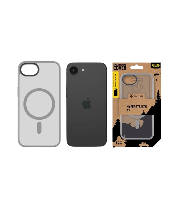 Дополнительное изображение книги «Tactical MagForce Hyperstealth Cover Защитный чехол для iPhone 16e / светло-серый»