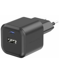 Swissten 3арядное устройство GaN USB-C 20W PD / USB-A 18W QC
