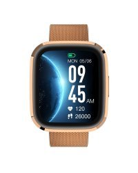 Garett GRC STYLE Gold steel Умные часы IPS / Bluetooth / IP68 / SMS