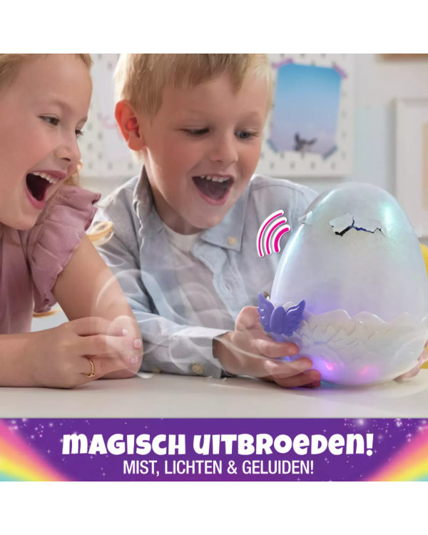 Hatchimals Alive Mystery Hatch Draggle Мягка игрушка Розовая