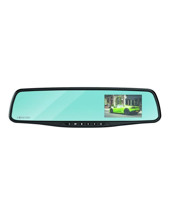 FOREVER VR-140 Mirror Видео регистратор HD / microSD / LCD 3.5''