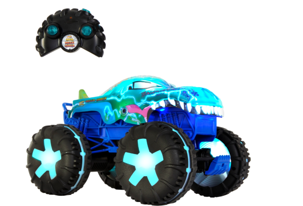 Hot Wheels JBD90 Monster Trucks Mega Wrex Alive R/C Игрушечный Автомобиль 1:15 Hot Wheels JBD90 Monster Trucks Mega Wrex Alive R/C Игрушечный Автомобиль 1:15