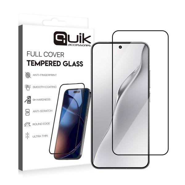 Quik Accessories Full Cover Tempered Glass Защитное Стекло для Xiaomi 15