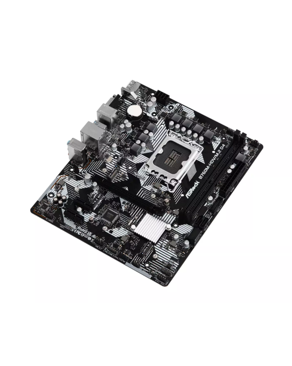 Asrock B760M-HDV M.2 D4 Материнская плата Micro-ATX / Intel B760 / LGA1700 / DDR4 / M.2