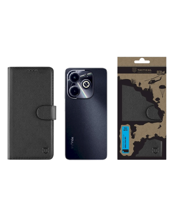 Tactical Field Notes Защитный чехол для Infinix Hot 40i / чёрный