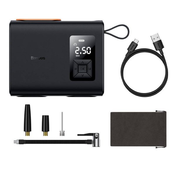 Baseus Mega EnergyPump Series Портативный Компрессор 6000 mAh