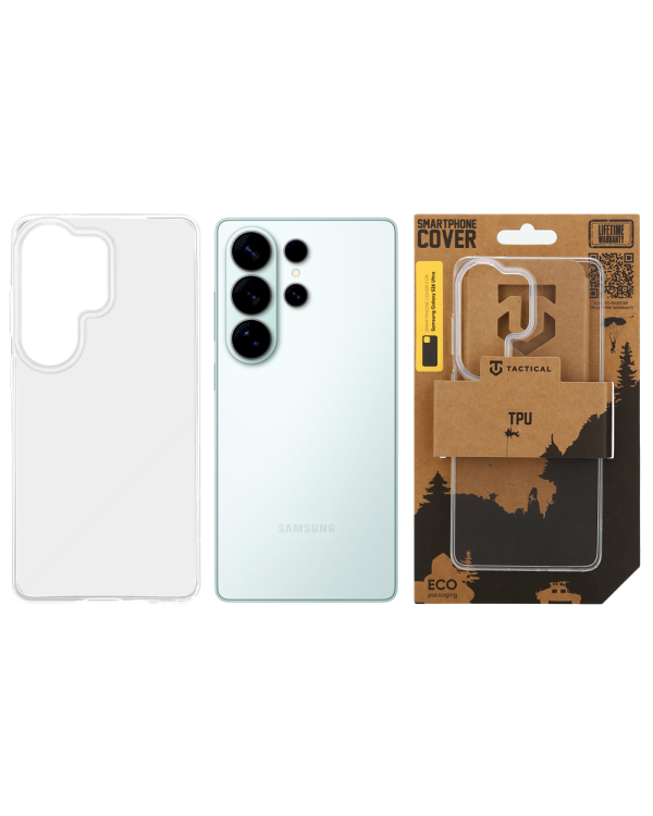 Tactical TPU Cover Защитный чехол для Samsung Galaxy S26 Ultra / прозрачный