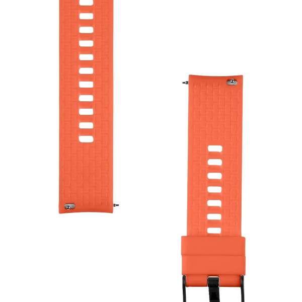Tactical Quick Release Силиконовый ремешок для часов 20mm / оранжевый