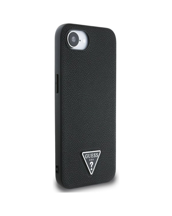 Guess Grained Triangle MagSafe Чехол для Apple iPhone 16e