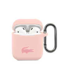 Lacoste Liquid Silicone Glossy Printing Logo Case Чехол для наушников Apple AirPods 1/2