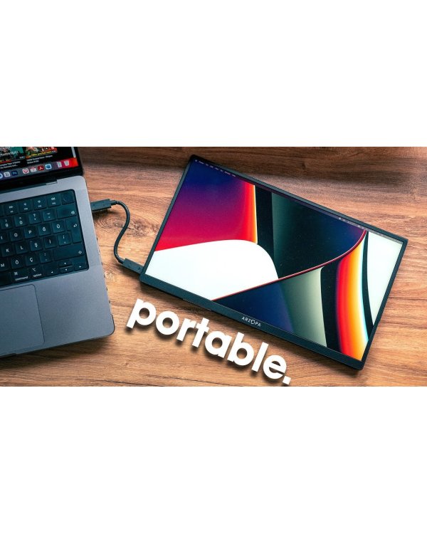 Arzopa A1 GAMUT Портативный монитор 15,6" / 1080@60Hz IPS / USB-C