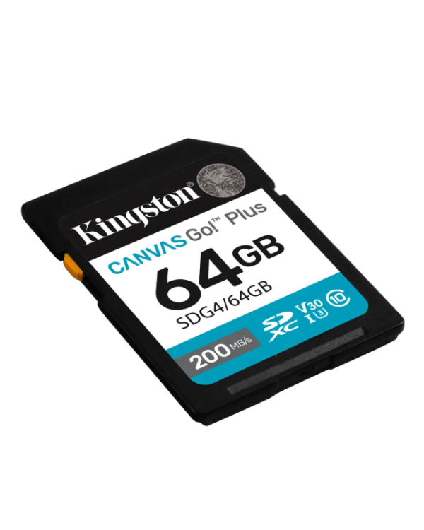 Kingston Canvas Go Plus Gen4 Карта памяти 64GB