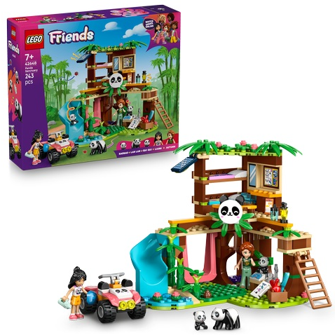 Обложка книги «LEGO 42648 Friends Panda Sanctuary Animal Care Конструктор»