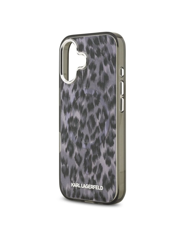 Karl Lagerfeld IML Leopard MagSafe Case Чехол для Apple iPhone 17