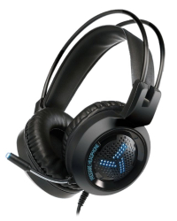Varr VH8020 Игровые наушники Стерео с Микрофоном / LED / 3.5mm / USB