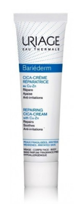 Uriage Bariederm Repairing Cica-cream With Cu-Zn Kрем 40 ml Uriage Bariederm Repairing Cica-cream With Cu-Zn Kрем 40 ml