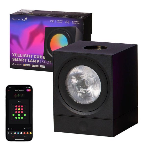 Yeelight Cube Light Mодульная Smart Лампа Yeelight Cube Light Mодульная Smart Лампа